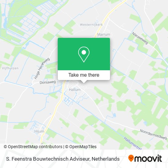 S. Feenstra Bouwtechnisch Adviseur map