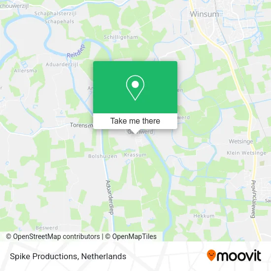 Spike Productions map