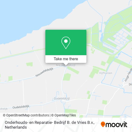 Onderhouds- en Reparatie- Bedrijf B. de Vries B.v. map