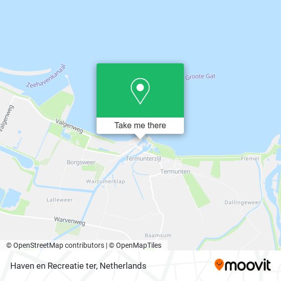 Haven en Recreatie ter map