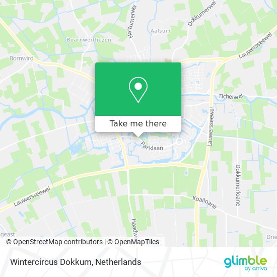 Wintercircus Dokkum map