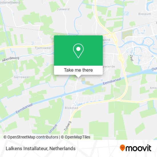 Lalkens Installateur map