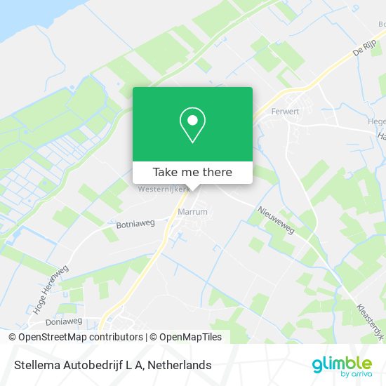 Stellema Autobedrijf L A map