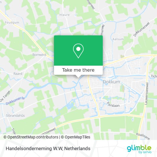 Handelsonderneming W.W map