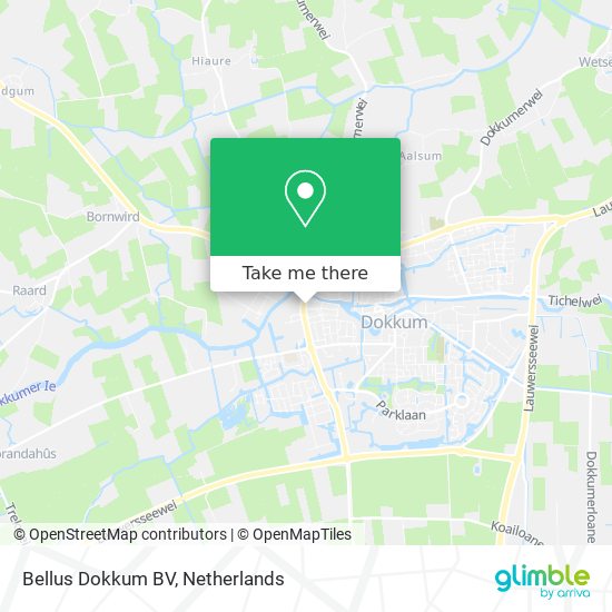 Bellus Dokkum BV map