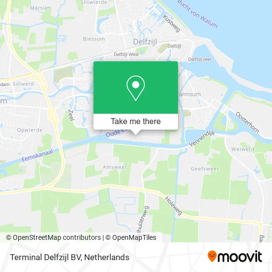 Terminal Delfzijl BV map