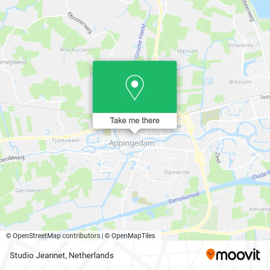 Studio Jeannet map