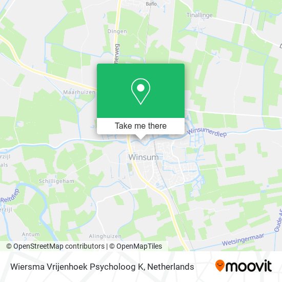 Wiersma Vrijenhoek Psycholoog K map