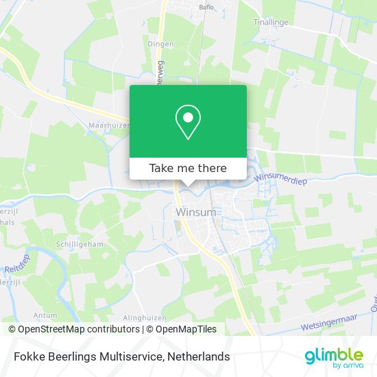 Fokke Beerlings Multiservice map