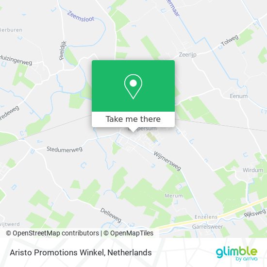 Aristo Promotions Winkel map