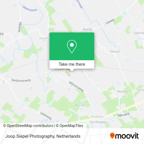 Joop Siepel Photography map