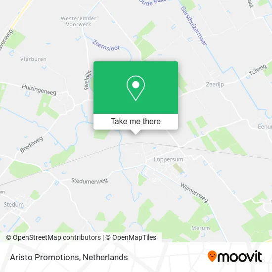Aristo Promotions map