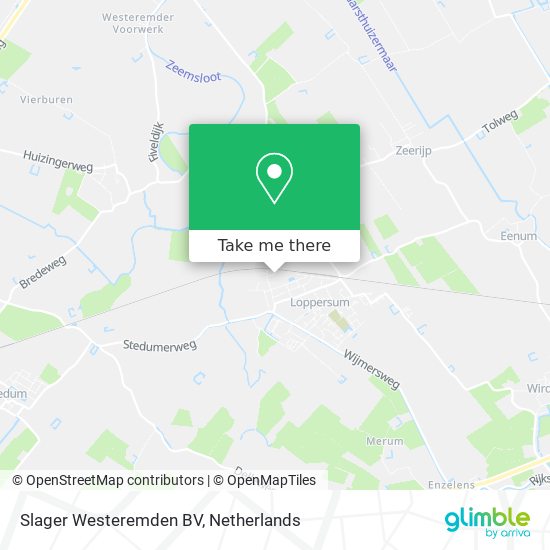 Slager Westeremden BV map