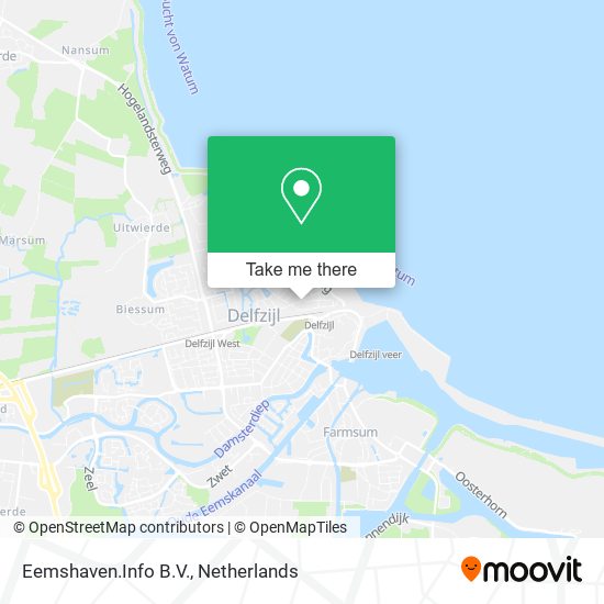 Eemshaven.Info B.V. map