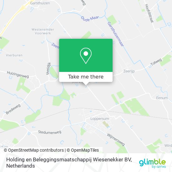 Holding en Beleggingsmaatschappij Wiesenekker BV map