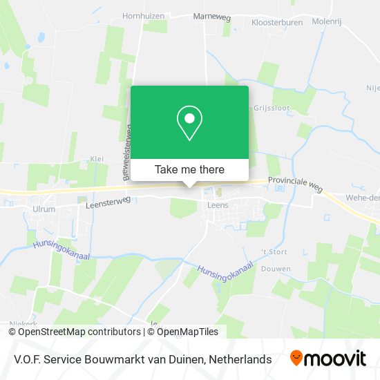 V.O.F. Service Bouwmarkt van Duinen map