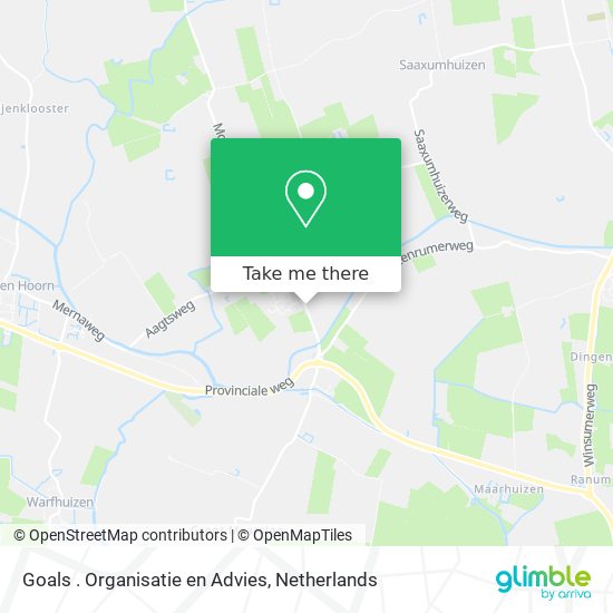 Goals . Organisatie en Advies map