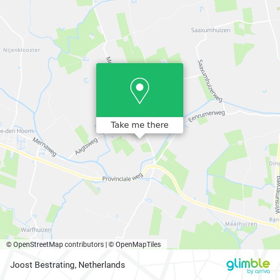 Joost Bestrating map