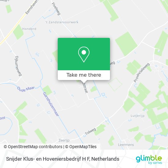 Snijder Klus- en Hoveniersbedrijf H F map