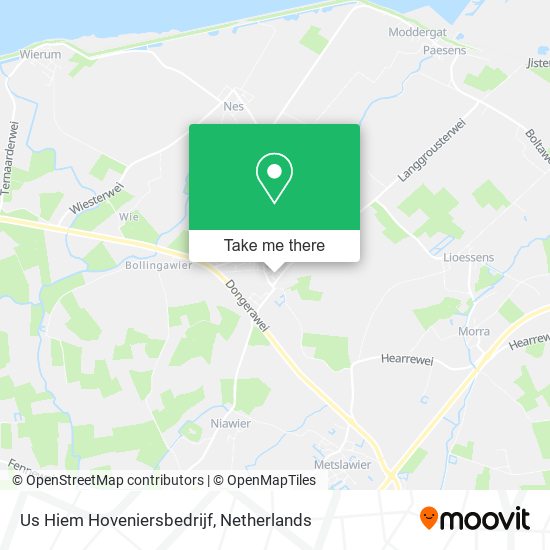 Us Hiem Hoveniersbedrijf map