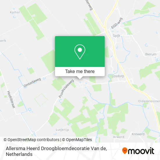 Allersma Heerd Droogbloemdecoratie Van de map