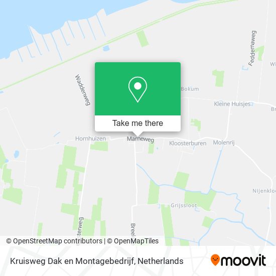 Kruisweg Dak en Montagebedrijf Karte