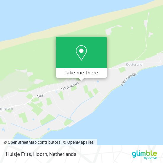 Huisje Frits, Hoorn map