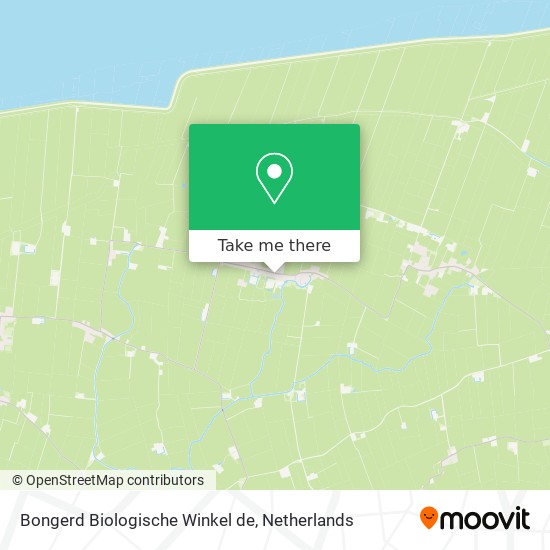 Bongerd Biologische Winkel de Karte