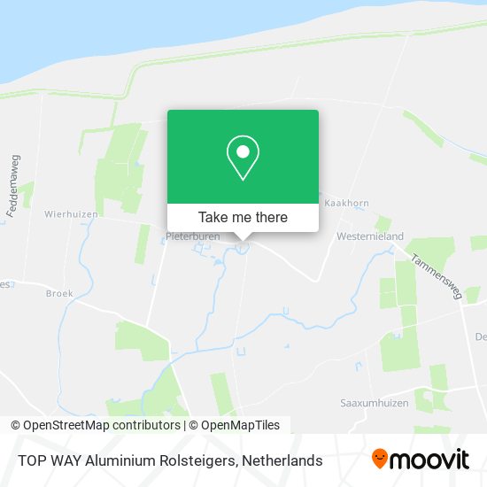 TOP WAY Aluminium Rolsteigers map