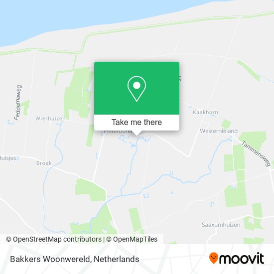 Bakkers Woonwereld map