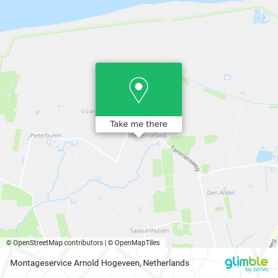 Montageservice Arnold Hogeveen map