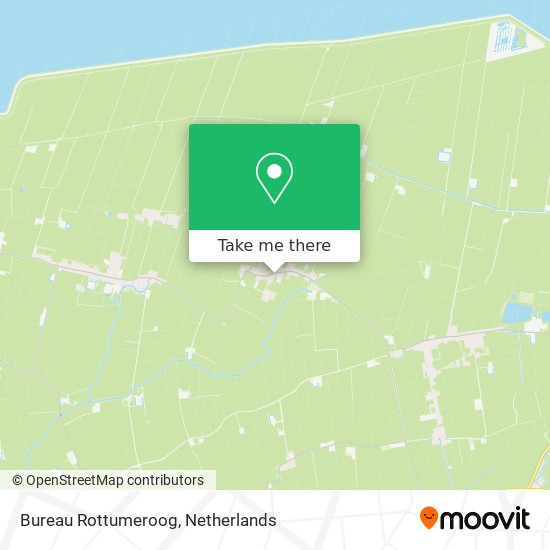 Bureau Rottumeroog map