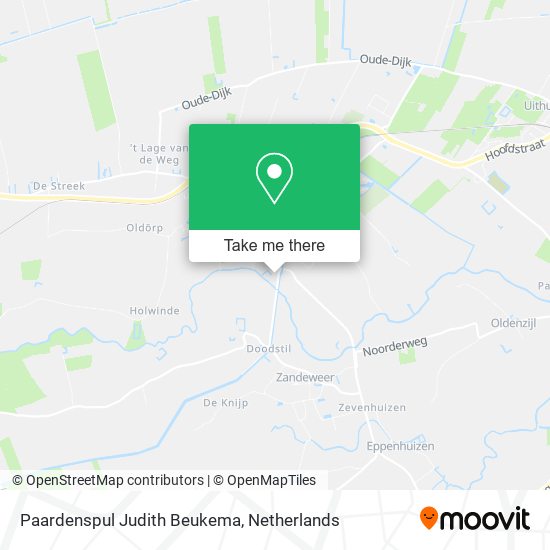 Paardenspul Judith Beukema map