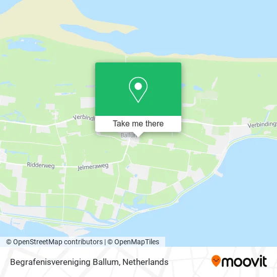 Begrafenisvereniging Ballum map