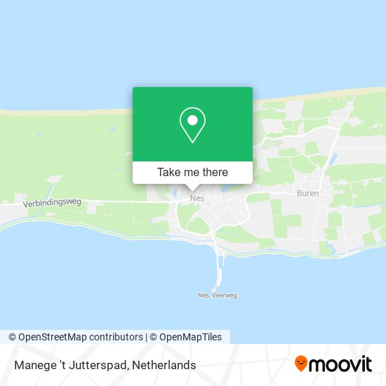 Manege 't Jutterspad map