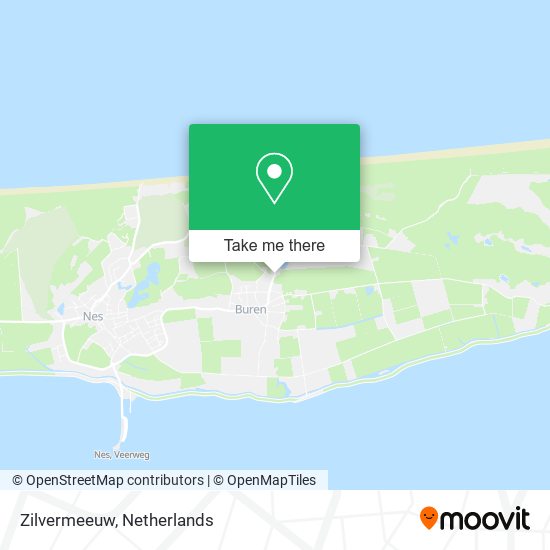 Zilvermeeuw map