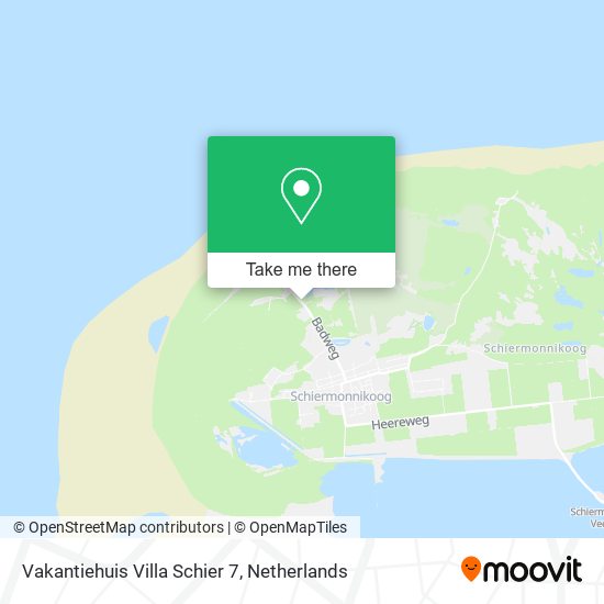 Vakantiehuis Villa Schier 7 map