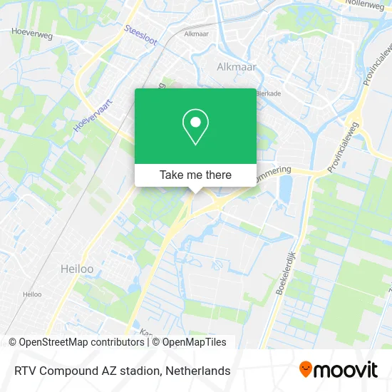 RTV Compound AZ stadion map