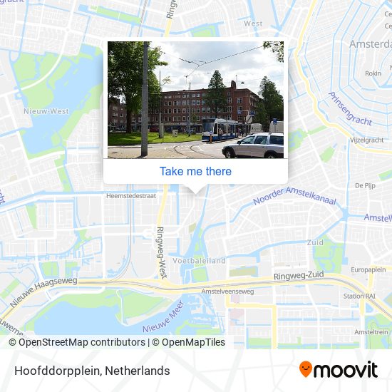 Hoofddorpplein map