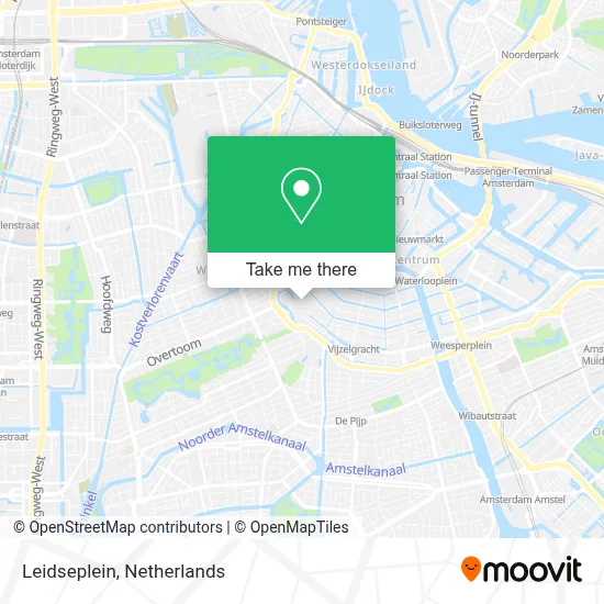 Leidseplein Karte
