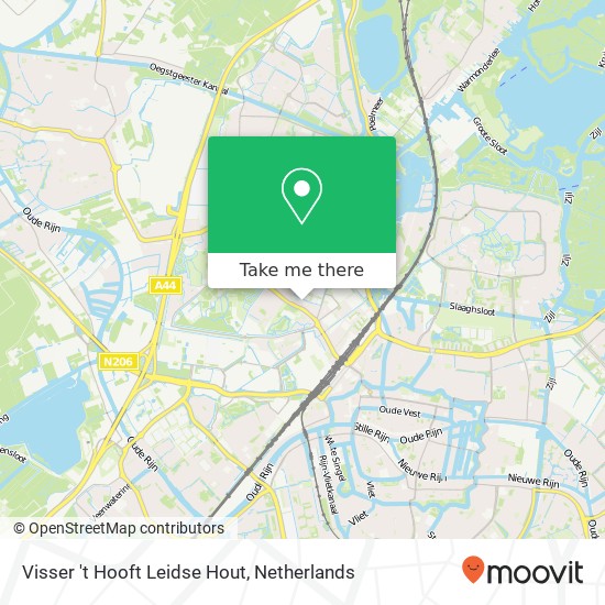 Visser 't Hooft Leidse Hout map