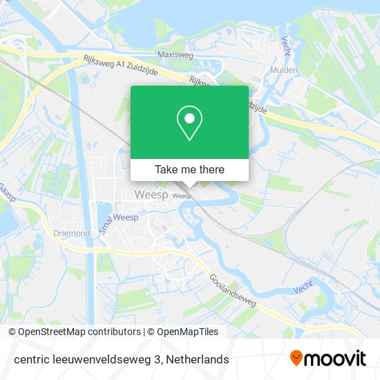 centric leeuwenveldseweg 3 map