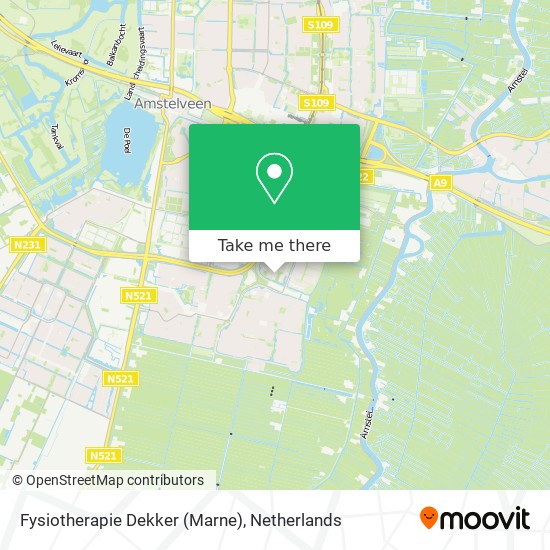 Fysiotherapie Dekker (Marne) Karte