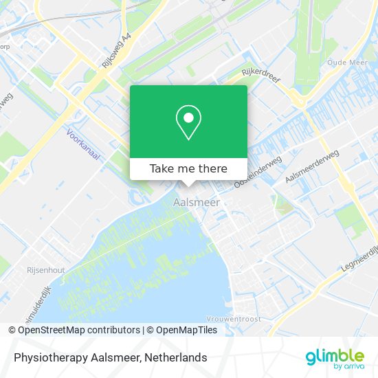 Physiotherapy Aalsmeer map