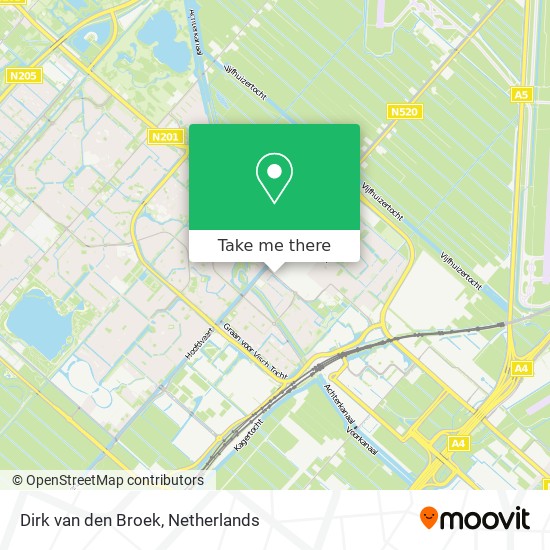 Dirk van den Broek map