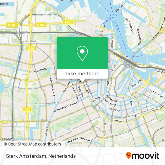 Sterk Amsterdam map