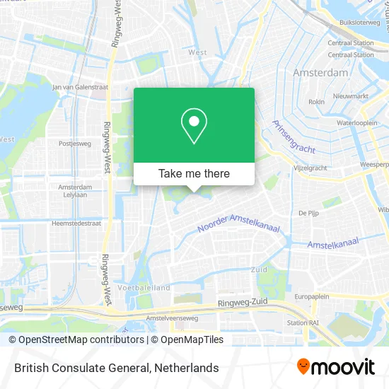 British Consulate General map