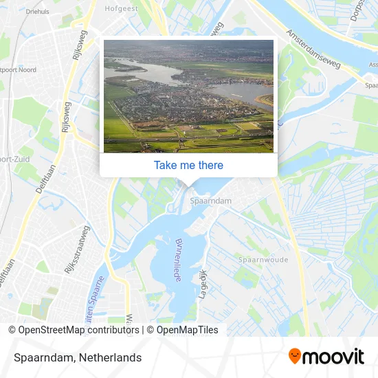 Spaarndam map