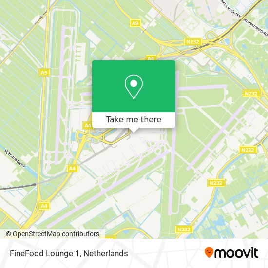 FineFood Lounge 1 map