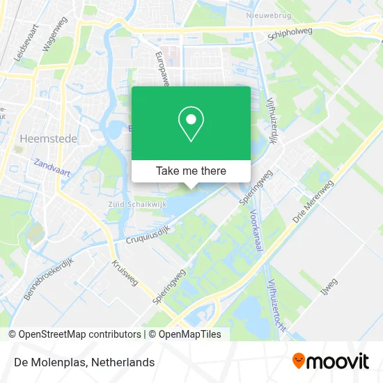 De Molenplas map